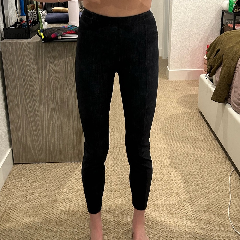 Lululemon Here to There High-Rise 7/8 Pant - Crosshatch Texture Multi/Black